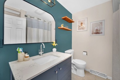 This home is full of character, charm, and seller updates that on Heritage Bluffs Public Golf Club in Illinois - for sale on GolfHomes.com, golf home, golf lot