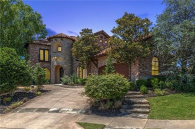 Magnificent Tuscan-inspired, custom-built home nestled on a on Blessings Golf Club in Arkansas - for sale on GolfHomes.com, golf home, golf lot