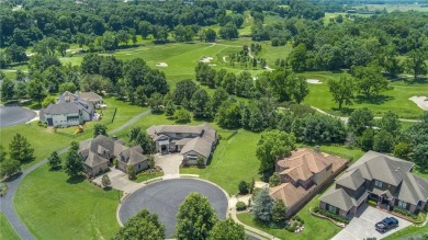 Magnificent Tuscan-inspired, custom-built home nestled on a on Blessings Golf Club in Arkansas - for sale on GolfHomes.com, golf home, golf lot