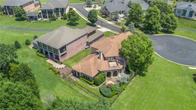 Magnificent Tuscan-inspired, custom-built home nestled on a on Blessings Golf Club in Arkansas - for sale on GolfHomes.com, golf home, golf lot