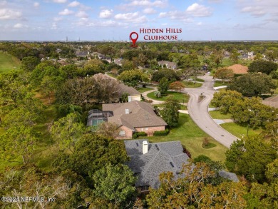 Discover this all-brick ranch-style home in the desirable on Hidden Hills Country Club in Florida - for sale on GolfHomes.com, golf home, golf lot