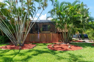 GORGEOUS 3/2.5 ON THE 12TH HOLE with Stunning Sunsets. Updated on Pine Island Ridge Country Club in Florida - for sale on GolfHomes.com, golf home, golf lot