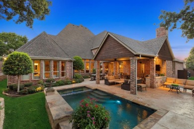 Gorgeous traditional estate in Trophy Club's most coveted gated on Trophy Club of Dallas in Texas - for sale on GolfHomes.com, golf home, golf lot