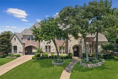 Gorgeous traditional estate in Trophy Club's most coveted gated on Trophy Club of Dallas in Texas - for sale on GolfHomes.com, golf home, golf lot