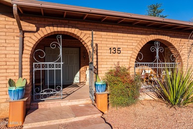 This classic Sedona slump block home represents one of the on Oakcreek Country Club in Arizona - for sale on GolfHomes.com, golf home, golf lot