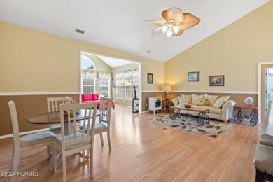 Come and see this spacious 3-bedroom home with private back yard on Sandpiper Bay Golf and Country Club in North Carolina - for sale on GolfHomes.com, golf home, golf lot