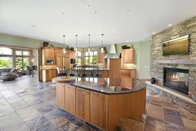 This stunning 7,851 sq/ft dream home exudes luxury on Tumbledown Trails Golf Course in Wisconsin - for sale on GolfHomes.com, golf home, golf lot