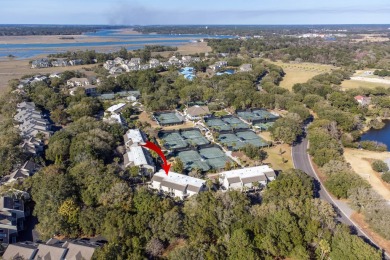 Well maintained, second floor condo overlooking the tennis on The Seabrook Island Club in South Carolina - for sale on GolfHomes.com, golf home, golf lot