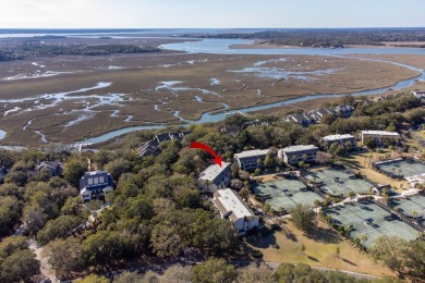 Well maintained, second floor condo overlooking the tennis on The Seabrook Island Club in South Carolina - for sale on GolfHomes.com, golf home, golf lot