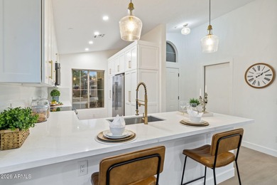 This exceptional McDowell Mountain Ranch home has been on Sanctuary Golf Course At WestWorld in Arizona - for sale on GolfHomes.com, golf home, golf lot