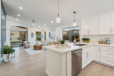 This exceptional McDowell Mountain Ranch home has been on Sanctuary Golf Course At WestWorld in Arizona - for sale on GolfHomes.com, golf home, golf lot