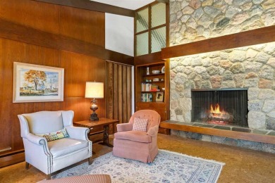 Mid-century modern classic, designed by renowned Charlevoix on Charlevoix Golf Club in Michigan - for sale on GolfHomes.com, golf home, golf lot