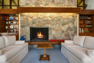 Mid-century modern classic, designed by renowned Charlevoix on Charlevoix Golf Club in Michigan - for sale on GolfHomes.com, golf home, golf lot