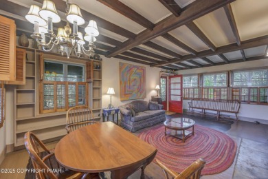 ''Hemlock Lodge'' is a charming 4-bedroom cottage filled with on Buck Hill Golf Club  in Pennsylvania - for sale on GolfHomes.com, golf home, golf lot