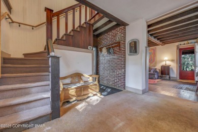 ''Hemlock Lodge'' is a charming 4-bedroom cottage filled with on Buck Hill Golf Club  in Pennsylvania - for sale on GolfHomes.com, golf home, golf lot