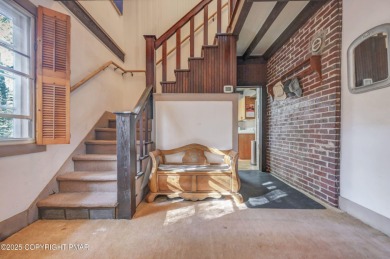 ''Hemlock Lodge'' is a charming 4-bedroom cottage filled with on Buck Hill Golf Club  in Pennsylvania - for sale on GolfHomes.com, golf home, golf lot