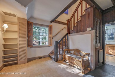 ''Hemlock Lodge'' is a charming 4-bedroom cottage filled with on Buck Hill Golf Club  in Pennsylvania - for sale on GolfHomes.com, golf home, golf lot