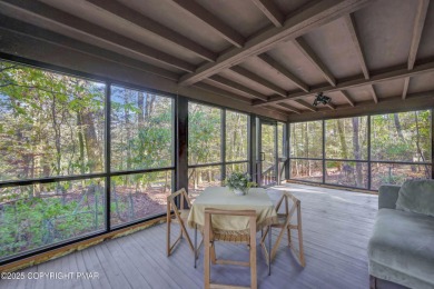 ''Hemlock Lodge'' is a charming 4-bedroom cottage filled with on Buck Hill Golf Club  in Pennsylvania - for sale on GolfHomes.com, golf home, golf lot