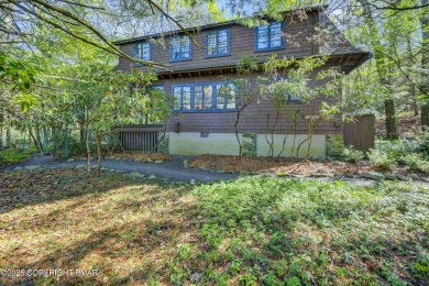 ''Hemlock Lodge'' is a charming 4-bedroom cottage filled with on Buck Hill Golf Club  in Pennsylvania - for sale on GolfHomes.com, golf home, golf lot