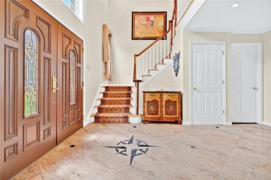 This elegant full-brick colonial sits on a prominent corner lot on Leewood Golf Club in New York - for sale on GolfHomes.com, golf home, golf lot
