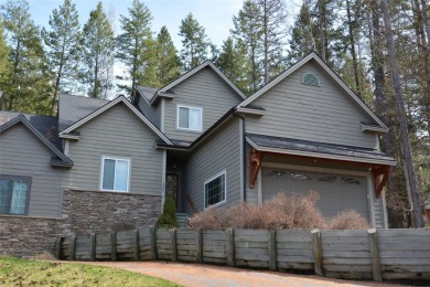 Vaulted ceilings and inspired, open floorplan 4 bedroom 3 full on Eagle Bend Golf Course in Montana - for sale on GolfHomes.com, golf home, golf lot