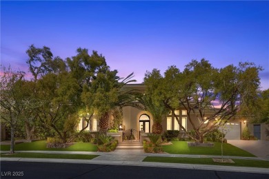 BEAUTIFUL PRIVATE OASIS HOME IN THE PRESTIGIOUS GUARD GATED on Southern Highlands Golf Club in Nevada - for sale on GolfHomes.com, golf home, golf lot