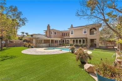 BEAUTIFUL PRIVATE OASIS HOME IN THE PRESTIGIOUS GUARD GATED on Southern Highlands Golf Club in Nevada - for sale on GolfHomes.com, golf home, golf lot