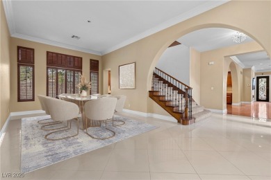 BEAUTIFUL PRIVATE OASIS HOME IN THE PRESTIGIOUS GUARD GATED on Southern Highlands Golf Club in Nevada - for sale on GolfHomes.com, golf home, golf lot