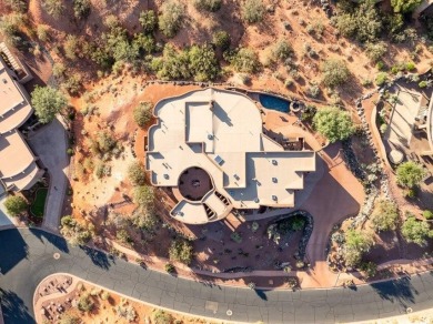 Welcome to this stunning single-level home in the gated Entrada on Entrada at Snow Canyon in Utah - for sale on GolfHomes.com, golf home, golf lot