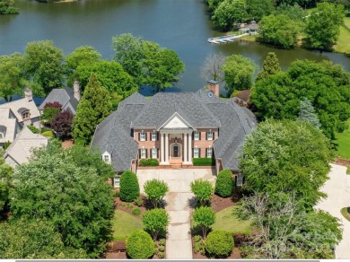 Stunning Jas am group built lakefront home in the exclusive on Carmel Country Club in North Carolina - for sale on GolfHomes.com, golf home, golf lot