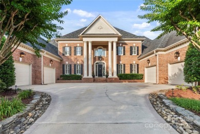 Stunning Jas am group built lakefront home in the exclusive on Carmel Country Club in North Carolina - for sale on GolfHomes.com, golf home, golf lot