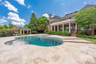Stunning Jas am group built lakefront home in the exclusive on Carmel Country Club in North Carolina - for sale on GolfHomes.com, golf home, golf lot