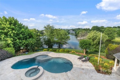 Stunning Jas am group built lakefront home in the exclusive on Carmel Country Club in North Carolina - for sale on GolfHomes.com, golf home, golf lot