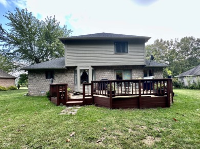 Welcome to this beautiful two-story home with 3 bedrooms and 2.5 on Foxcliff Golf Club in Indiana - for sale on GolfHomes.com, golf home, golf lot