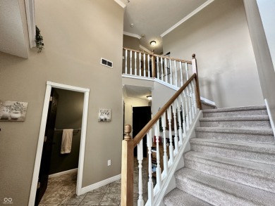 Welcome to this beautiful two-story home with 3 bedrooms and 2.5 on Foxcliff Golf Club in Indiana - for sale on GolfHomes.com, golf home, golf lot