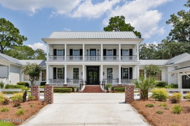 Stunning waterfront location and exquisite features, this home on Oldfield Golf Club in South Carolina - for sale on GolfHomes.com, golf home, golf lot