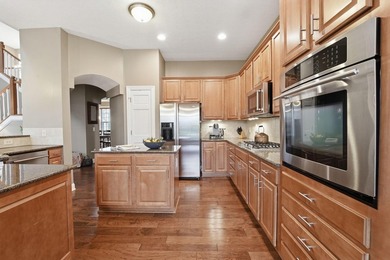 Stunning Powell 4-bedroom home with 2 full and 2 half baths on Kinsale Golf and Fitness Club in Ohio - for sale on GolfHomes.com, golf home, golf lot