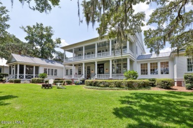 Stunning waterfront location and exquisite features, this home on Oldfield Golf Club in South Carolina - for sale on GolfHomes.com, golf home, golf lot