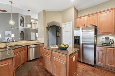 Stunning Powell 4-bedroom home with 2 full and 2 half baths on Kinsale Golf and Fitness Club in Ohio - for sale on GolfHomes.com, golf home, golf lot