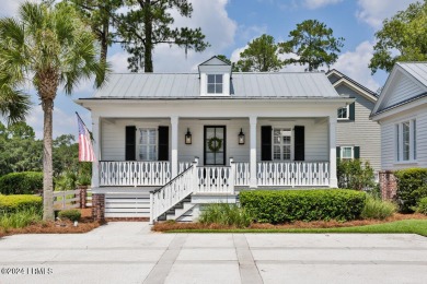 Stunning waterfront location and exquisite features, this home on Oldfield Golf Club in South Carolina - for sale on GolfHomes.com, golf home, golf lot