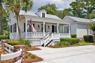 Stunning waterfront location and exquisite features, this home on Oldfield Golf Club in South Carolina - for sale on GolfHomes.com, golf home, golf lot