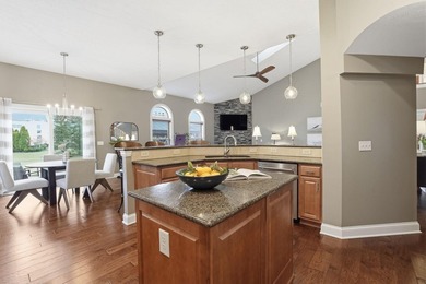 Stunning Powell 4-bedroom home with 2 full and 2 half baths on Kinsale Golf and Fitness Club in Ohio - for sale on GolfHomes.com, golf home, golf lot