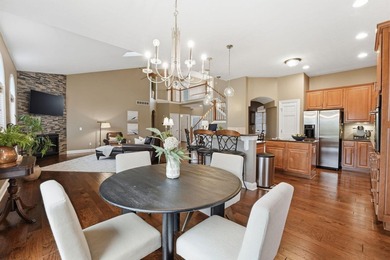 Stunning Powell 4-bedroom home with 2 full and 2 half baths on Kinsale Golf and Fitness Club in Ohio - for sale on GolfHomes.com, golf home, golf lot