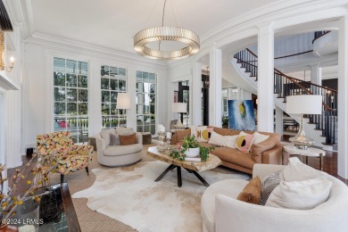 Stunning waterfront location and exquisite features, this home on Oldfield Golf Club in South Carolina - for sale on GolfHomes.com, golf home, golf lot