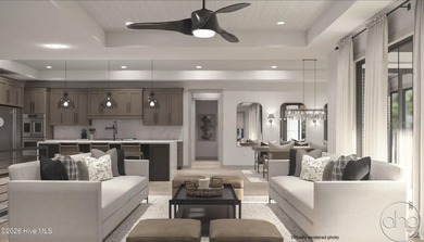 This is a 'To Be BUILT' RESIDENCE. Photos of White Creek floor on River Landing Golf Course in North Carolina - for sale on GolfHomes.com, golf home, golf lot