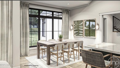 This is a 'To Be BUILT' RESIDENCE. Photos of White Creek floor on River Landing Golf Course in North Carolina - for sale on GolfHomes.com, golf home, golf lot