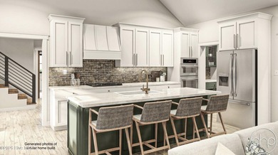 This is a 'To Be BUILT' RESIDENCE. Photos of White Creek floor on River Landing Golf Course in North Carolina - for sale on GolfHomes.com, golf home, golf lot