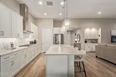 This beautiful, Nearly New, Solaris model is located on the on Tuscany Falls At Pebble Creek in Arizona - for sale on GolfHomes.com, golf home, golf lot