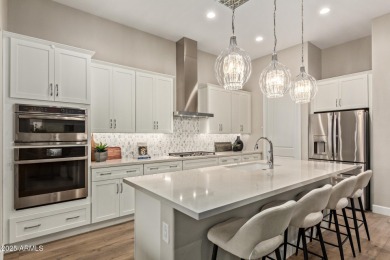 This beautiful, Nearly New, Solaris model is located on the on Tuscany Falls At Pebble Creek in Arizona - for sale on GolfHomes.com, golf home, golf lot