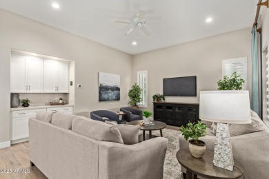 This beautiful, Nearly New, Solaris model is located on the on Tuscany Falls At Pebble Creek in Arizona - for sale on GolfHomes.com, golf home, golf lot